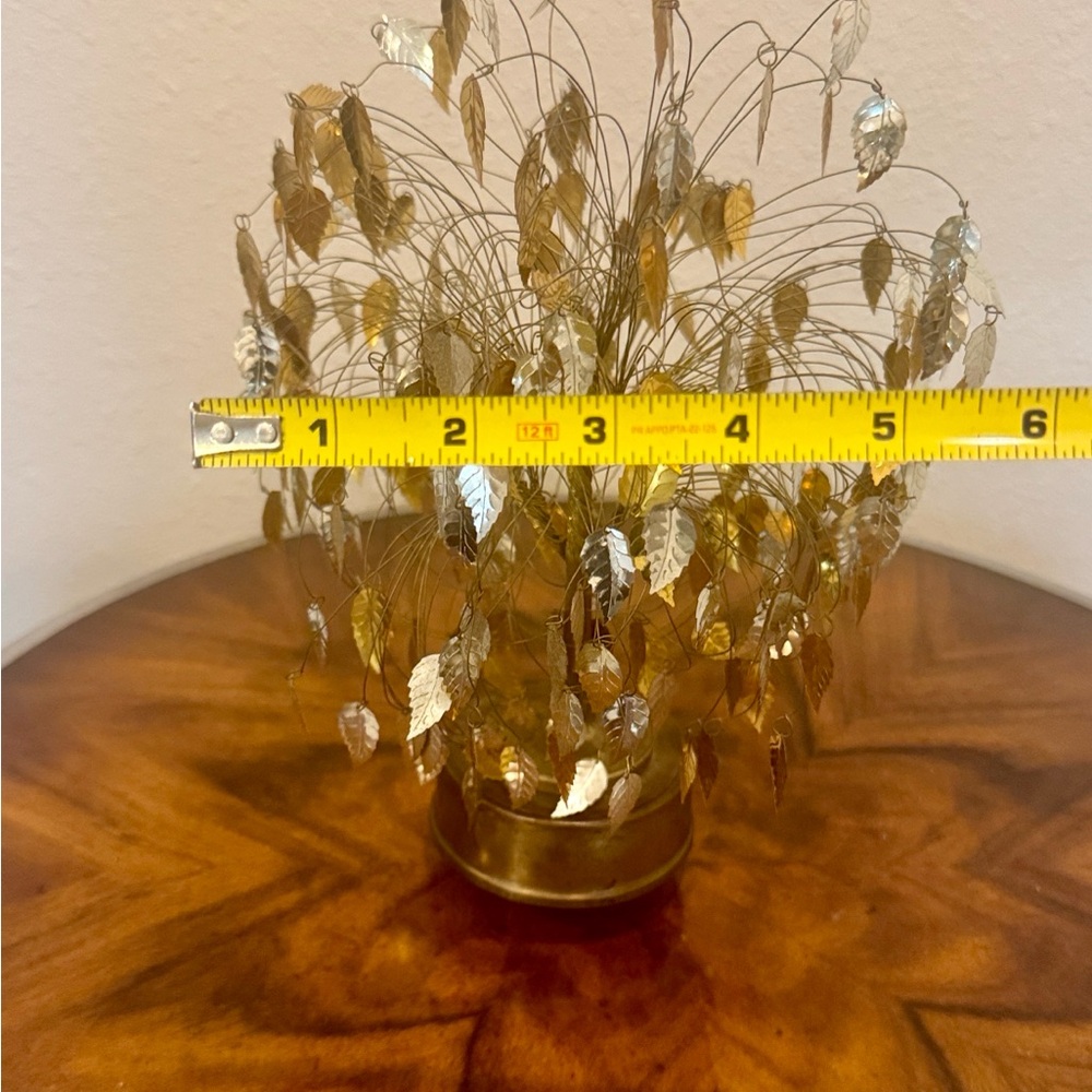 Mid-Century Modern 1960’s Metallic Dream Tree Music Box - Picture 10 of 10